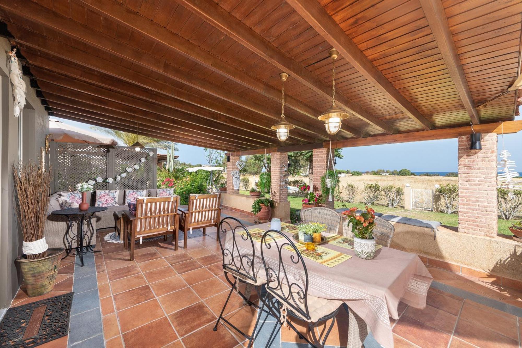 Aelia Sea View Bungalow 겐나디 외부 사진