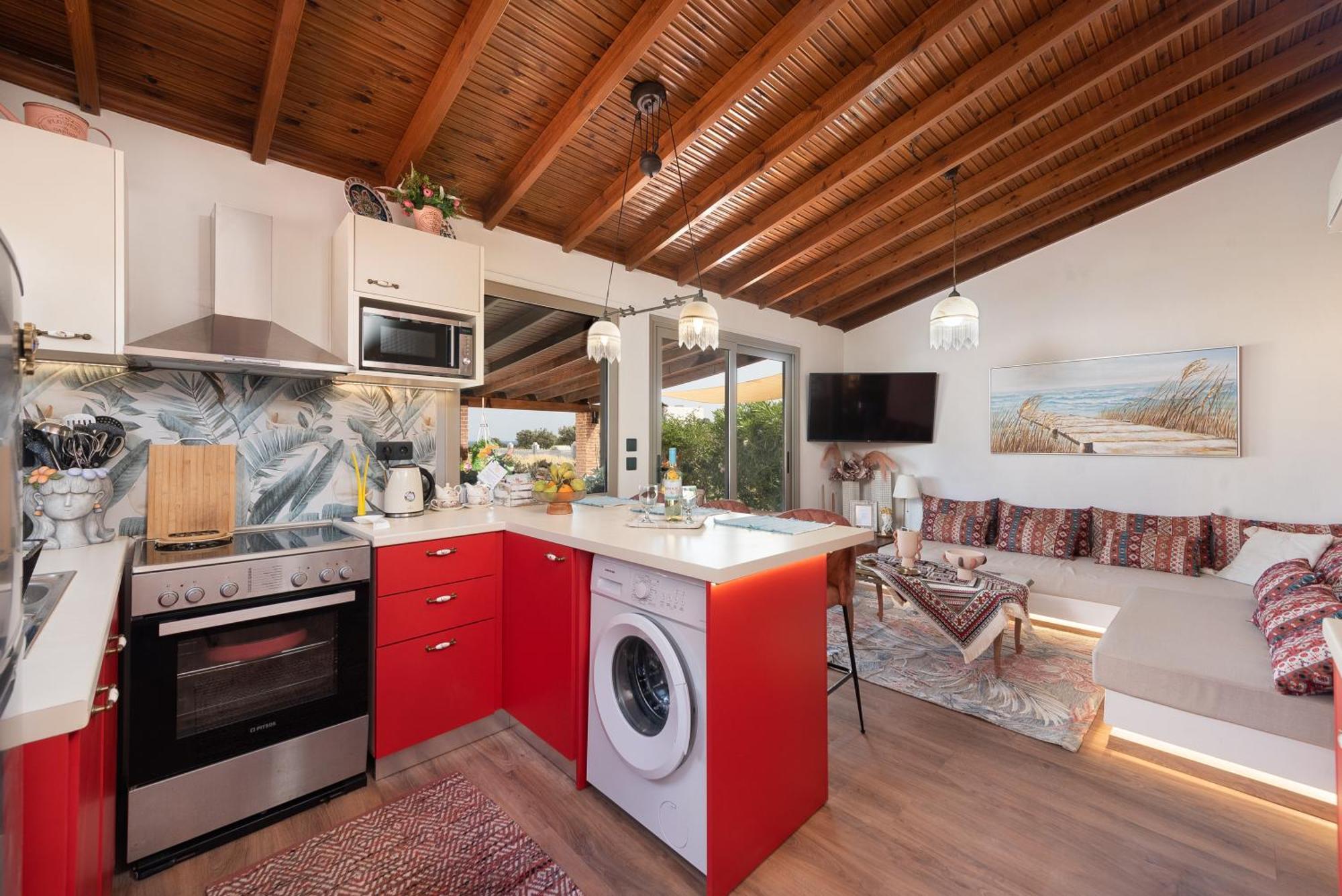 Aelia Sea View Bungalow 겐나디 외부 사진