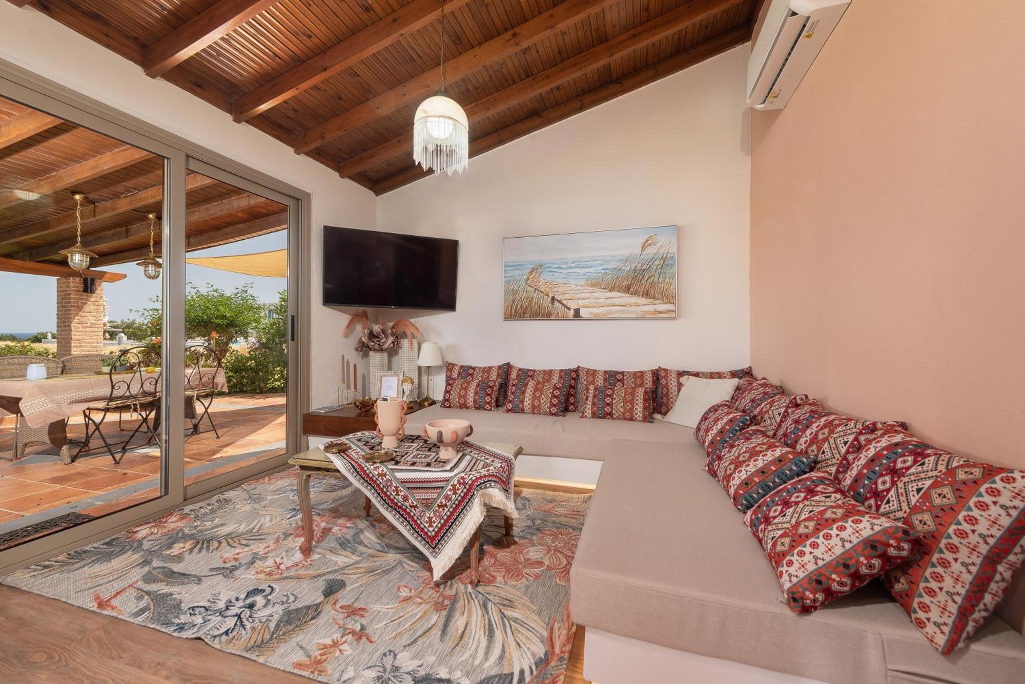 Aelia Sea View Bungalow 겐나디 외부 사진
